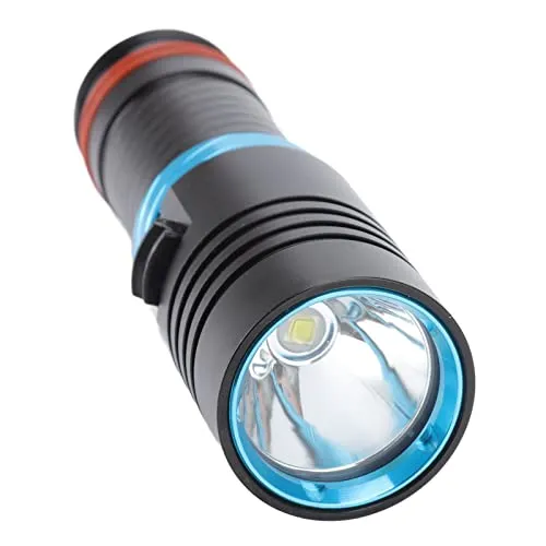 Garosa Lampe de plongée LED 5000LM IPX8 100 m