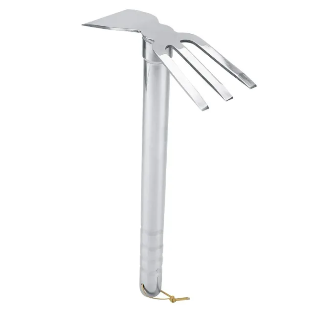 Garosa Houe râteau 2 en 1 acier jardin 39 cm