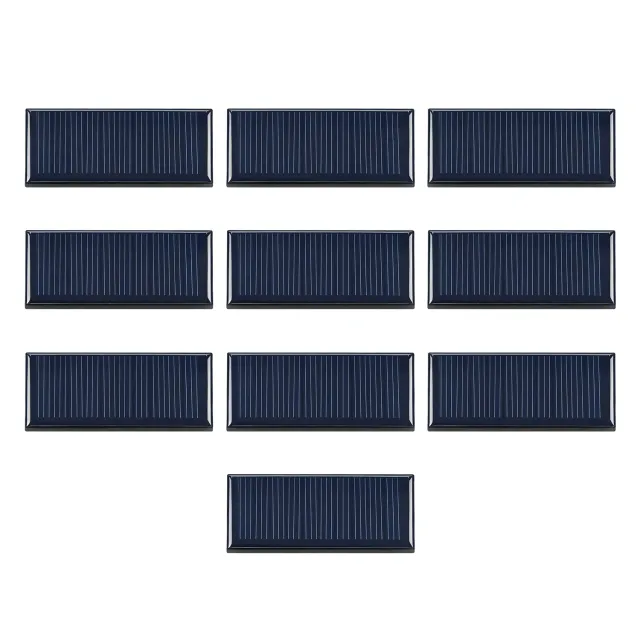 Garosa Cellule solaire polysilicium 5 V 300 mA 0,15 W, lot de 10