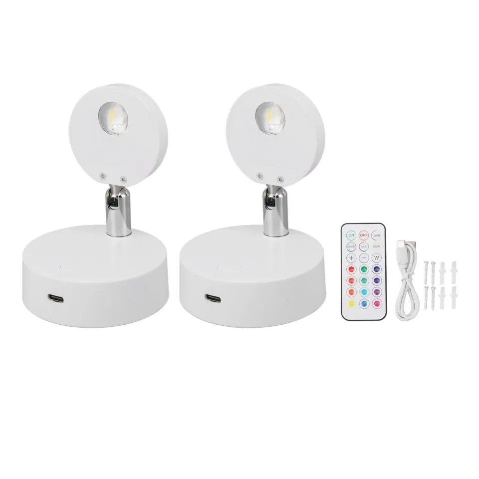 Garosa spot LED accent RGB 13 couleurs télécommande