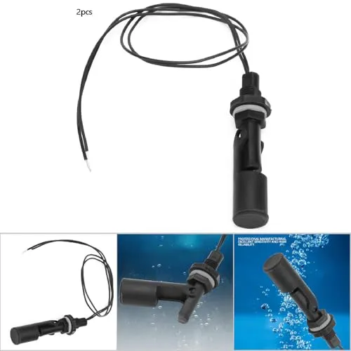 Garosa interrupteur à flotteur type C pour niveau d’eau, lot de 2 en PP