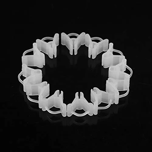 Garosa Clips de greffage pour plantes, 100 pièces transparentes