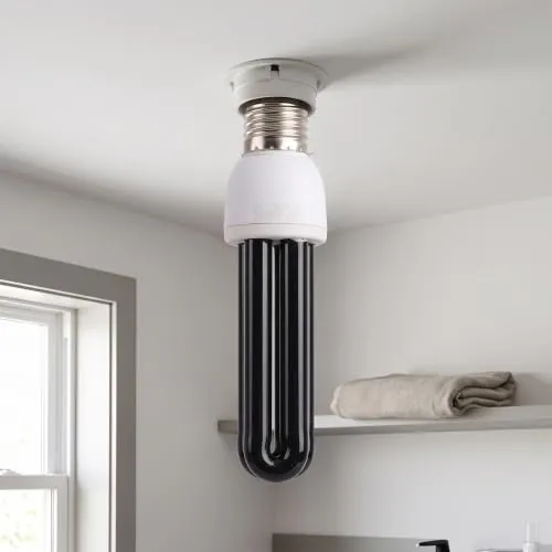 Garosa ampoule lumière noire E27 15W couleur assortie