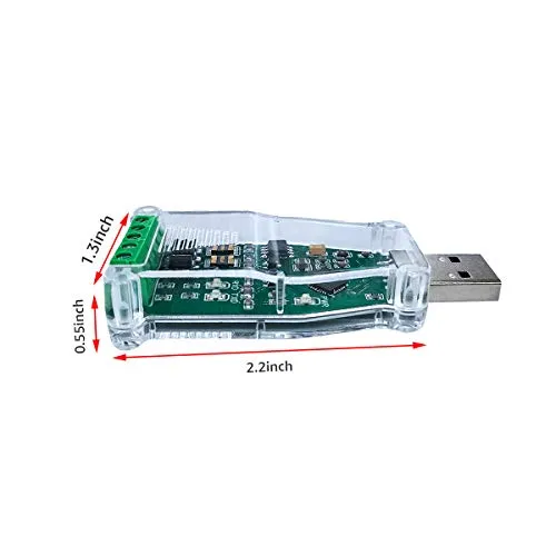 DSD TECH USB 2.0 adaptateur RS485 CP2102 1 pièce protection ESD