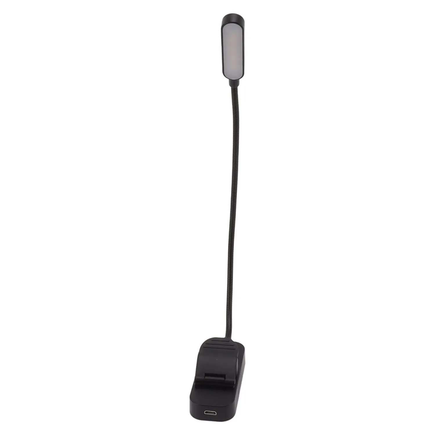 Garosa lampe lecture pince LED USB noire 8 LED 450mAh