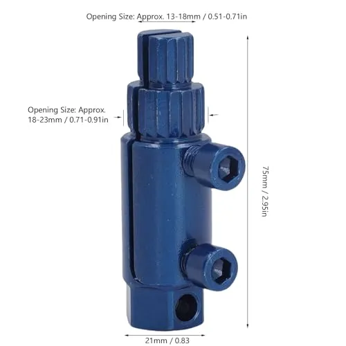 Garosa Extracteur Filetage Cassé 1/2 3/4 1 Pouce Acier
