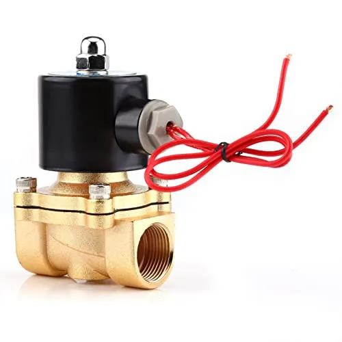 Garosa Électrovanne 220V 3/4 pouce normalement fermée zinc