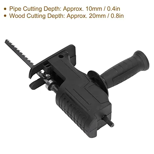 Garosa adaptateur scie sabre perceuse 3 lames bois métal