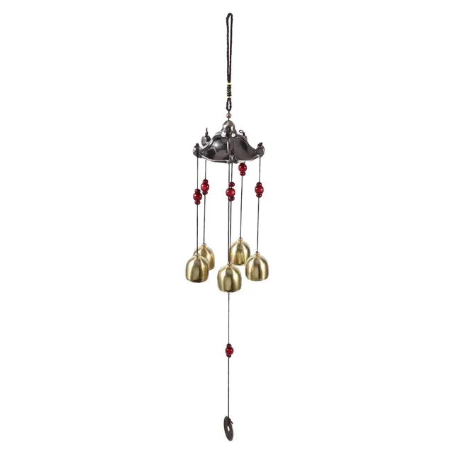 Garosa carillon éolien 5 cloches 52 cm son cristallin