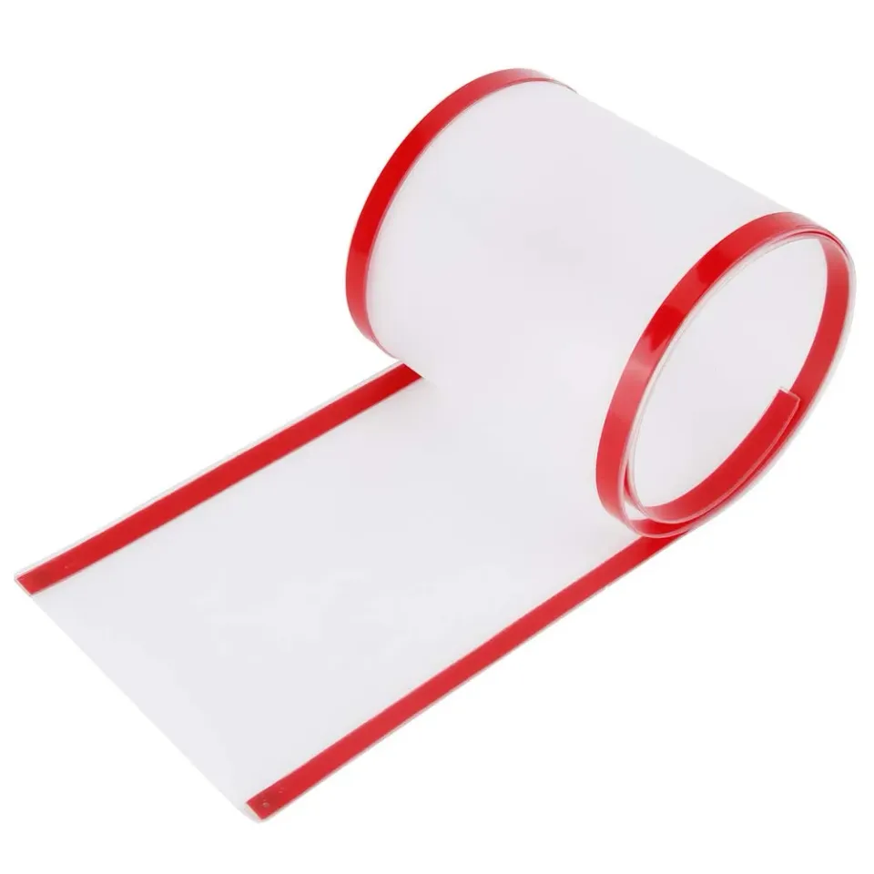 Garosa bande anti-pince porte 120x17 cm transparent