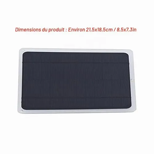 Garosa panneau solaire 20 W 12 V portable IP65