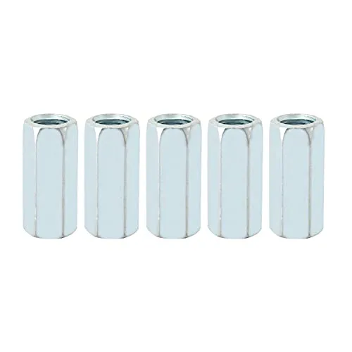 Garosa Écrous allongés M12 x 40 mm, lot de 5 en acier galvanisé