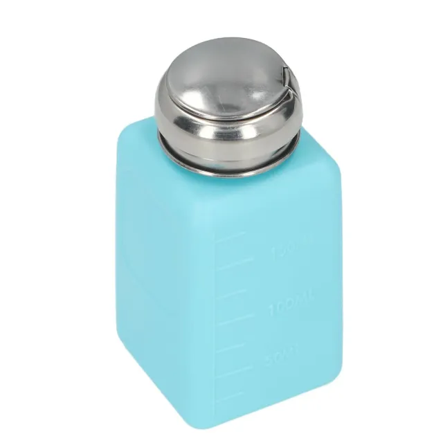 Garosa distributeur de solvant à poussoir 200 ml bleu antistatique