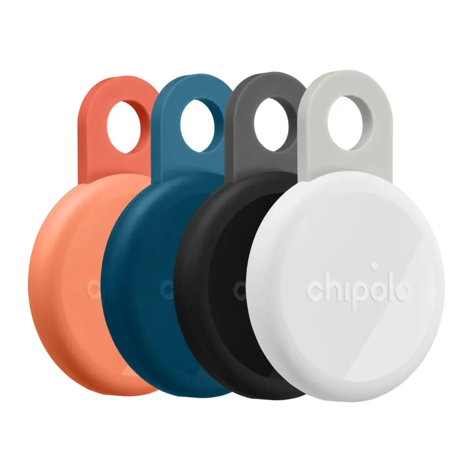 Chipolo LOOP tracker Bluetooth rechargeable, lot de 4 mixte