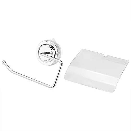 Garosa porte-papier toilette ventouse inox sans perçage