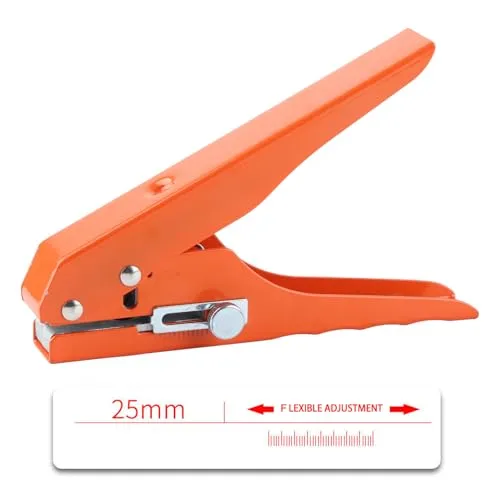 Garosa perforateur manuel 10 mm réglable pour papier et matériaux fins