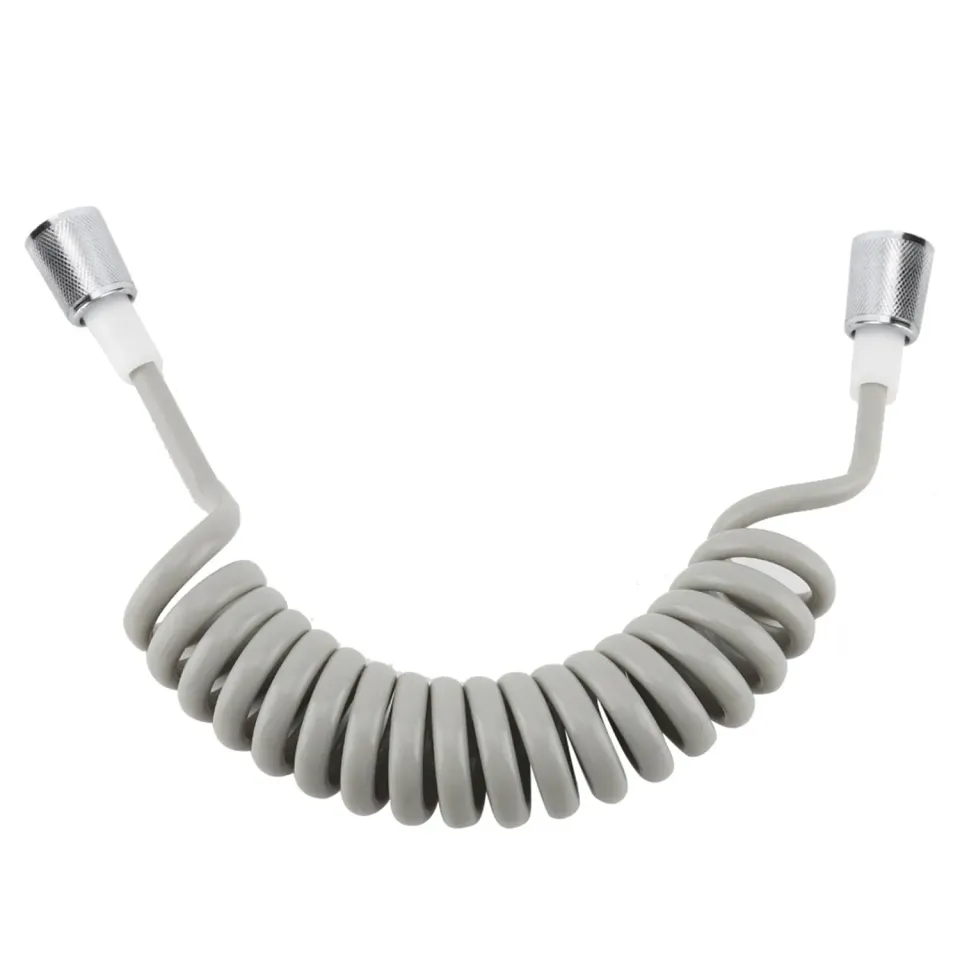 Garosa flexible de douche télescopique 2 m gris en ABS