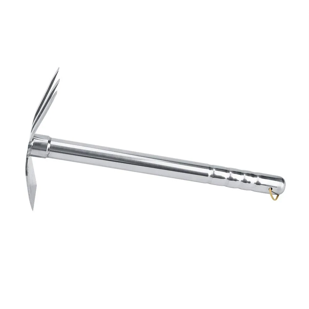 Garosa Houe râteau 2 en 1 acier jardin 39 cm