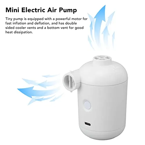 Garosa Mini pompe à air électrique USB 4 buses