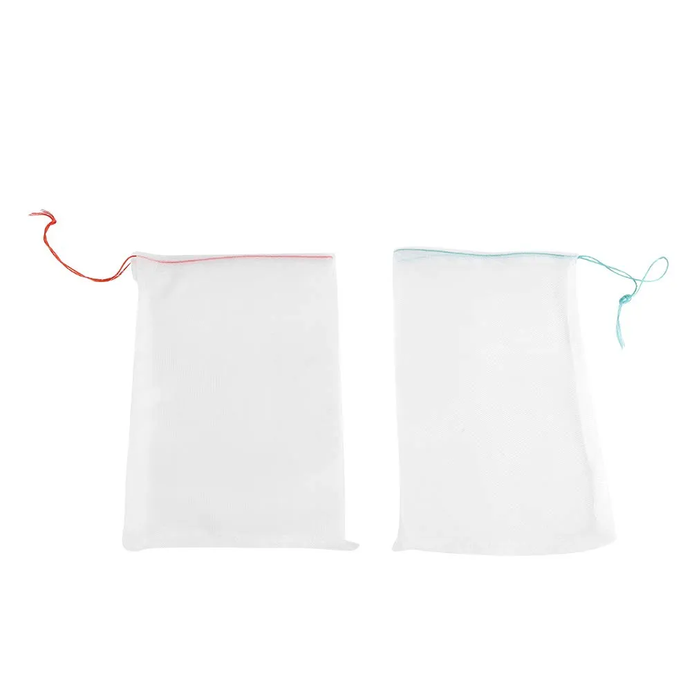 Garosa sacs filet nylon jardin 50 pcs blanc 25x15 cm