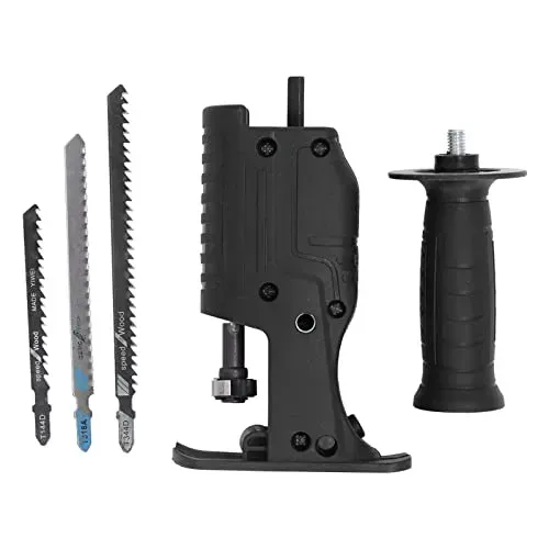 Garosa adaptateur scie sabre perceuse 3 lames bois métal