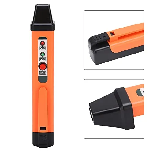 Garosa testeur de polarité magnétique LED à piles AAA
