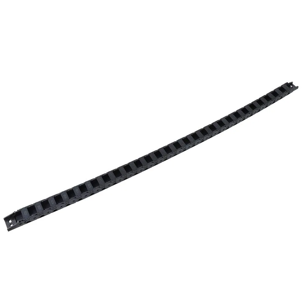 Garosa R38 chaîne porte-câble nylon noir 18x25mm 1m