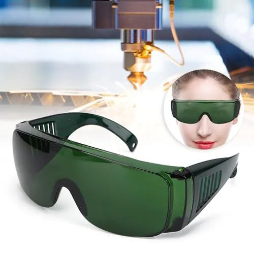 Garosa lunettes de protection laser filtre 405–1064 nm vertes