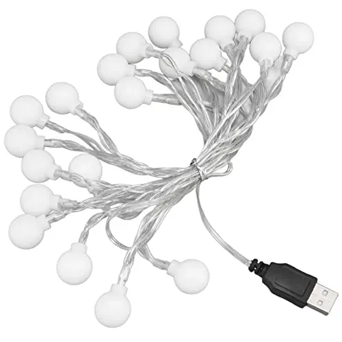 Garosa guirlande LED globes 20 perles USB 3m chaud