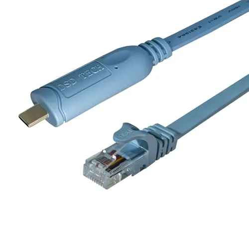 DSD TECH SH-RJ45B câble console USB-C vers RJ45 1,8 m FTDI