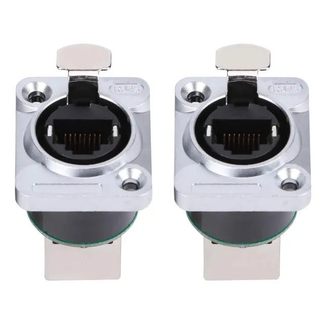 Garosa connecteur RJ45 2 ports droit ignifuge 8 pôles