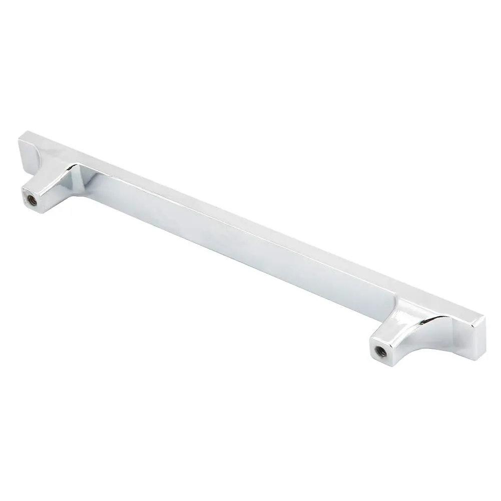 Garosa Poignée meuble cristal noir entraxe 128 mm