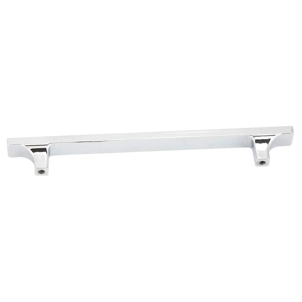 Garosa Poignée meuble cristal noir entraxe 128 mm