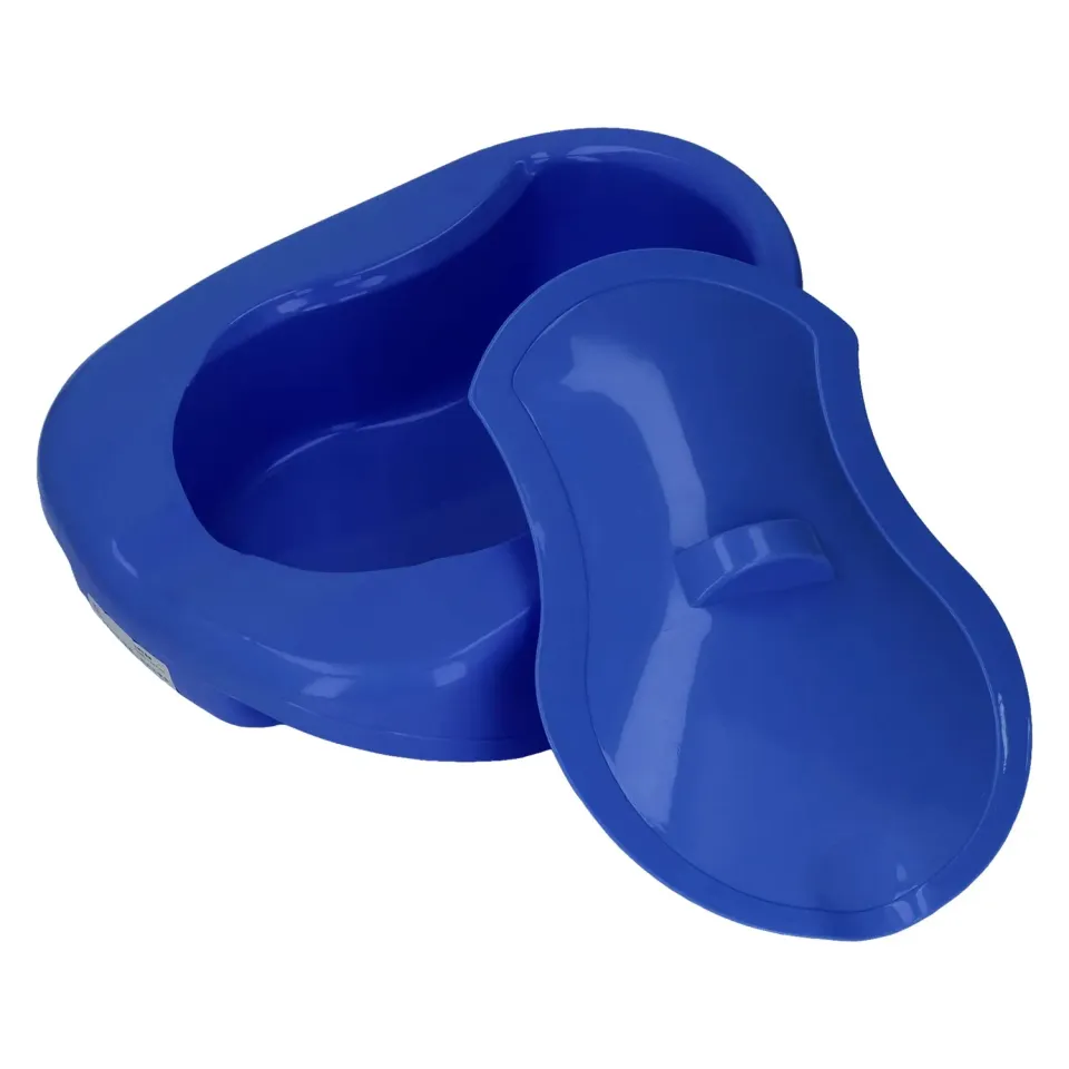 Garosa bassin de lit bleu foncé anti-déversement couvercle