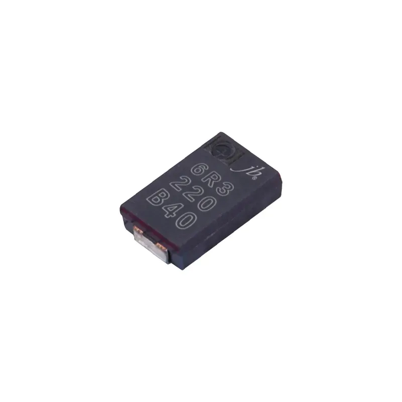 JB CAPACITORS JEB condensateur alu solide SMD 105°C