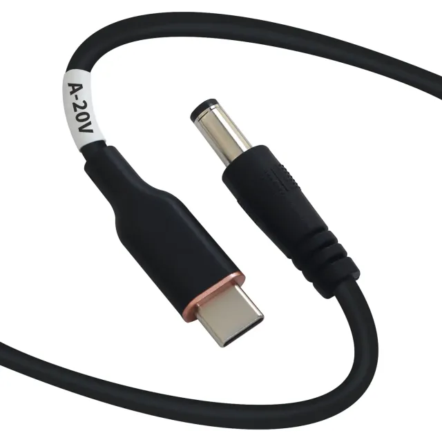 PLC Tech MagicConn SH-CP20A câble USB-C vers DC 20 V 5,5 × 2,5 mm
