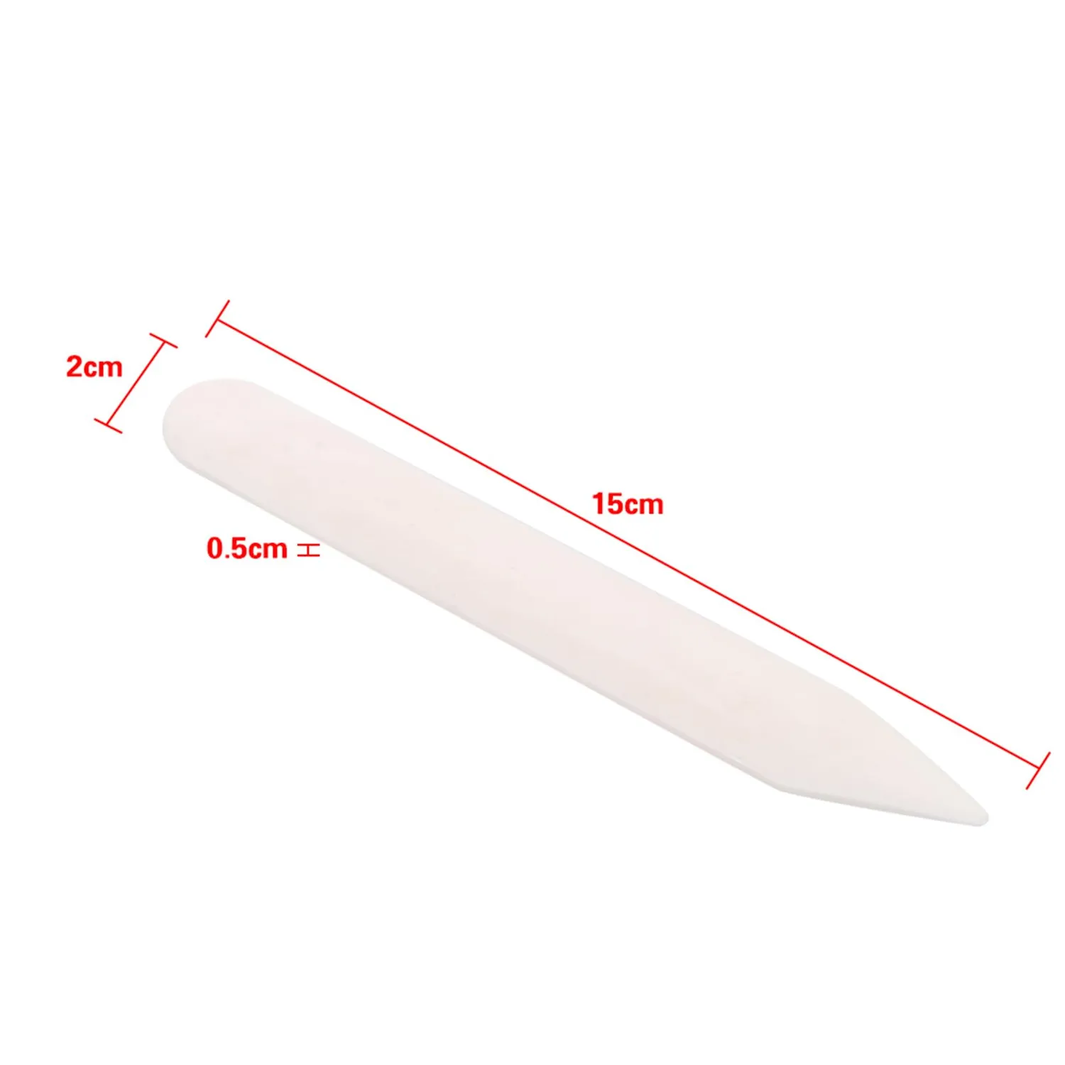 Garosa plioir en os véritable 6 pouces pour reliure et cuir