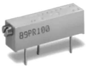 TT Electronics 89P 1KU potentiomètre multitours traversant 1 kΩ