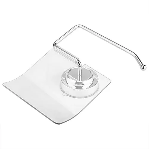 Garosa porte-papier toilette ventouse inox sans perçage