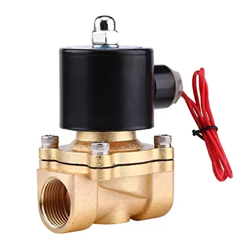 Garosa Électrovanne 220V 3/4 pouce normalement fermée zinc