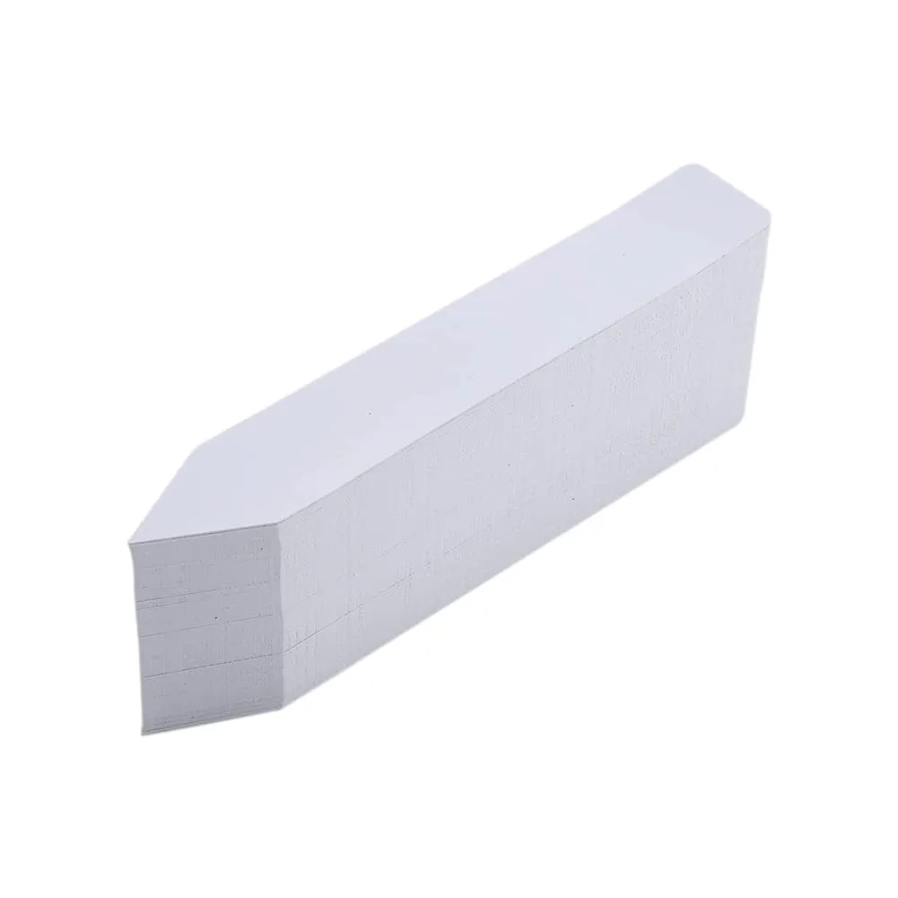 Garosa étiquettes plantes plastique blanc lot de 100