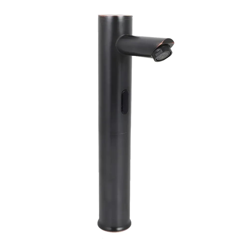 Garosa robinet à capteur infrarouge noir sans contact