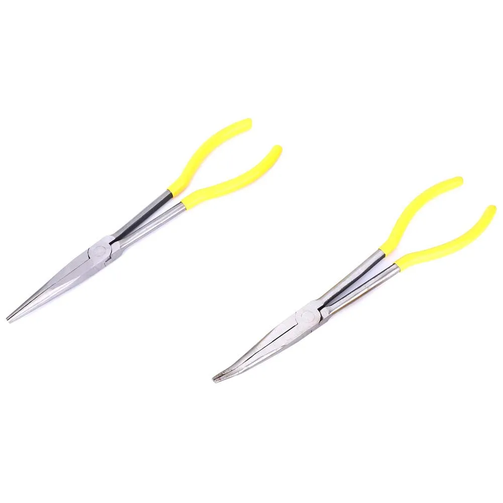 Garosa lot de 2 pinces à bec long 11 pouces acier carbone