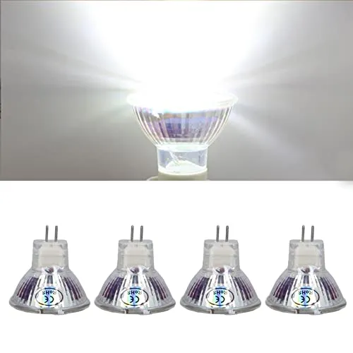 Garosa ampoule LED MR11 12V blanc froid lot de 4