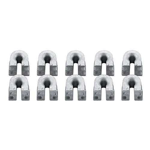 Garosa manchons à œillet tête débroussailleuse lot de 10 aluminium