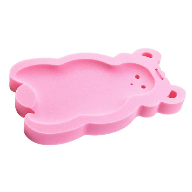 Garosa coussin bain bébé éponge rose ours antidérapant