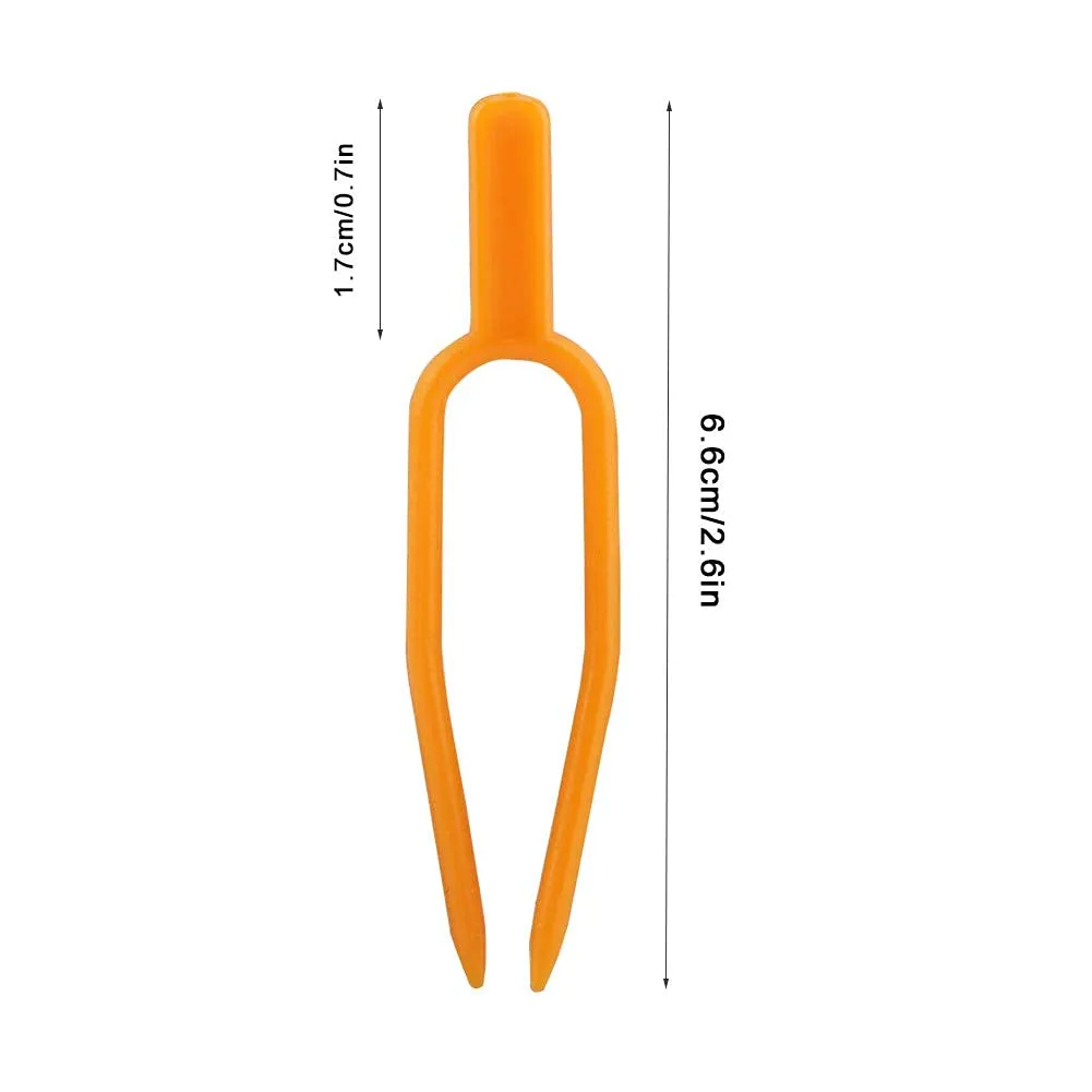 Garosa Clips de fixation pour plantes 100 pièces réutilisables en plastique