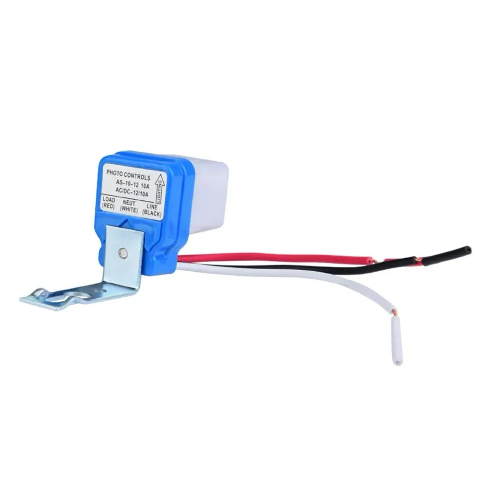 Garosa interrupteur crépusculaire 12 V 10 A pour éclairage automatique