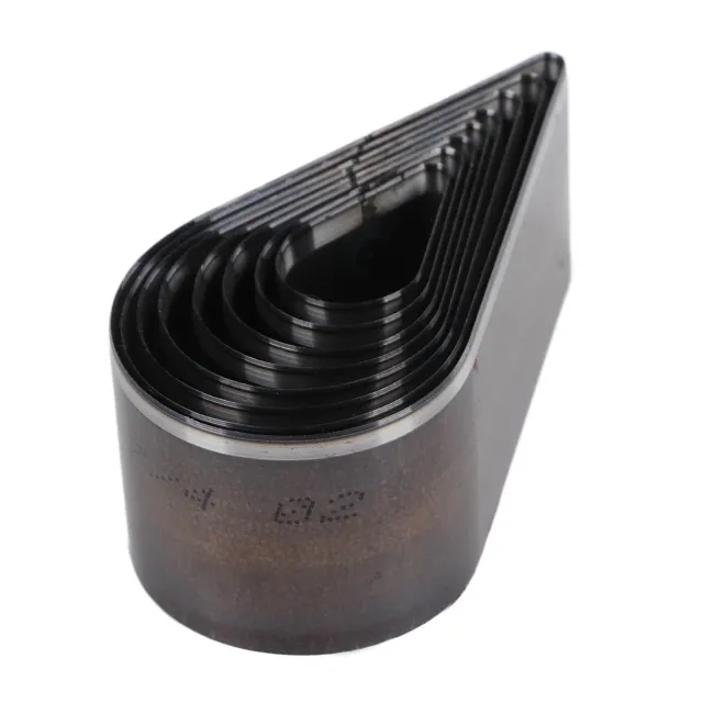 Garosa emporte-pièces cuir larme acier coffret 8