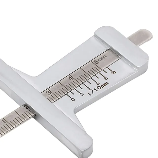 Garosa Jauge de Profondeur 0-50 mm Acier Inoxydable Pneu